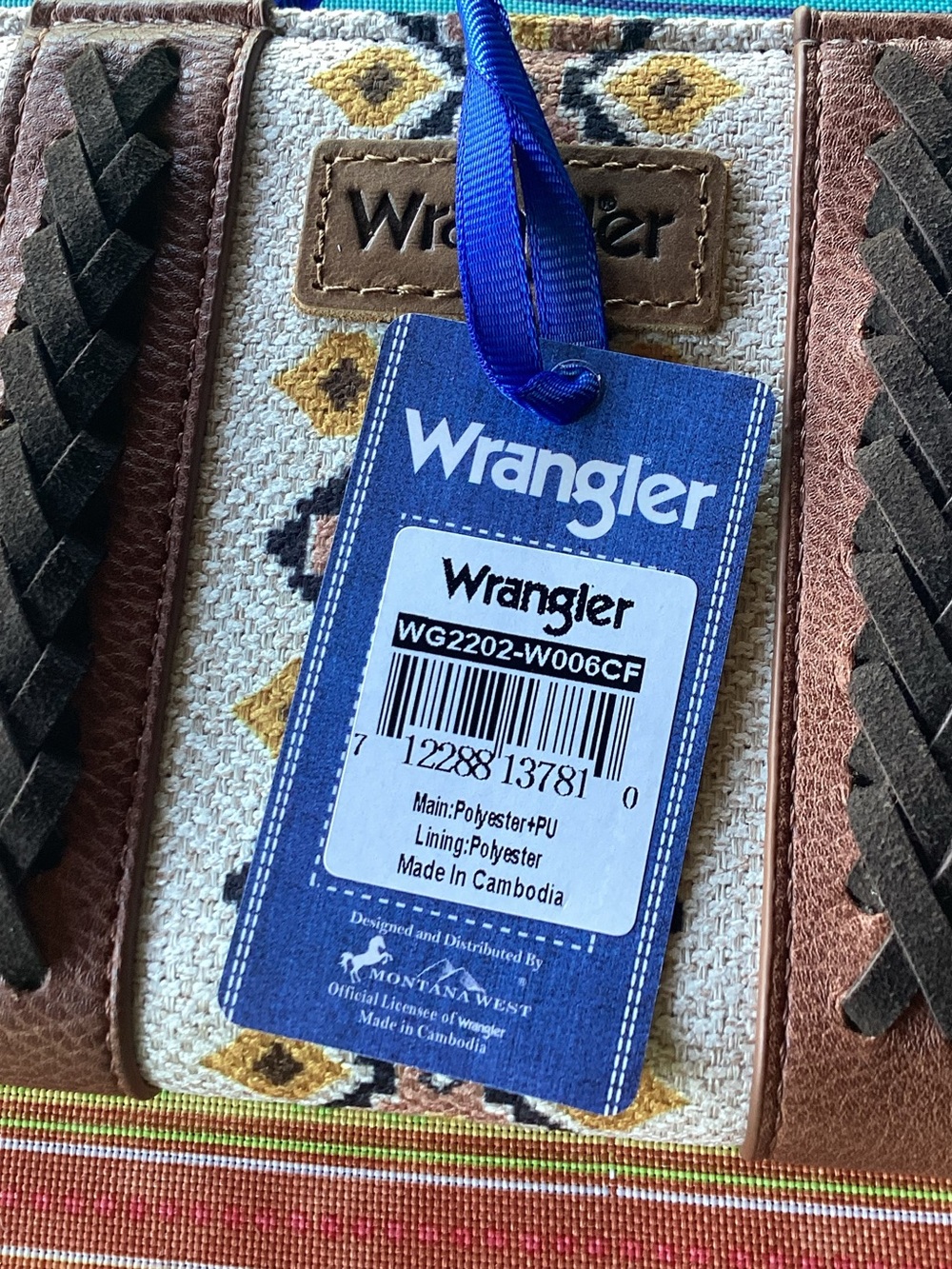 Wrangler Wallet with Aztec Styling - Picture 5 of 10